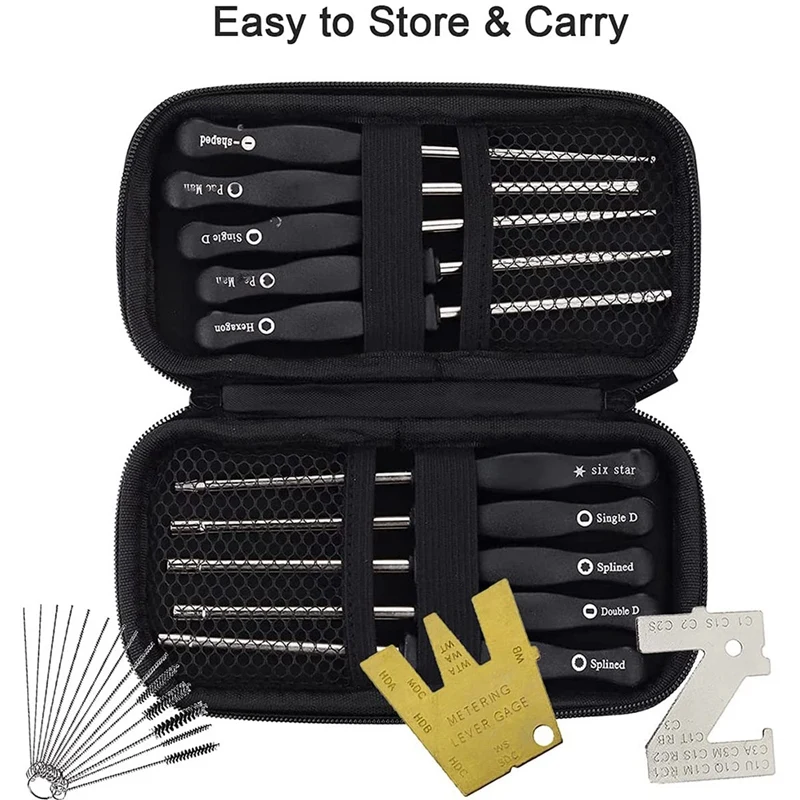 Kit Alat Penyesuaian Karburator untuk Mesin 2 Siklus, Alat Penyesuaian Penyetelan Karbohidrat untuk Gergaji Mesin Pemangkas Weedeater