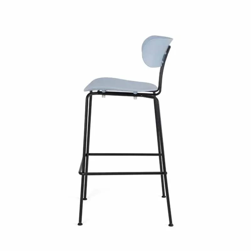 Office Nordic Minimalist High Living Room Bar Chair Barber Cafe Metal Salon Computer Chair Plastic Sillas Bar Furniture