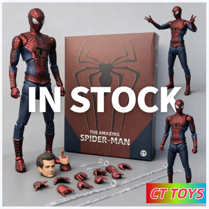 

IN Stock Ct Toys The Amazing Spider-Man Andrew Garfield Spiderman Figure Spider Man Anime Action Figure Figurine Model Gift Toys