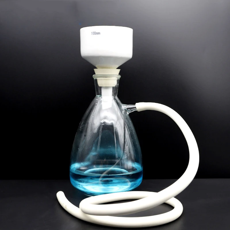 500ml filtration bottle + 100mm ceramic Buchner funnel vacuum filtration set laboratory solvent filter