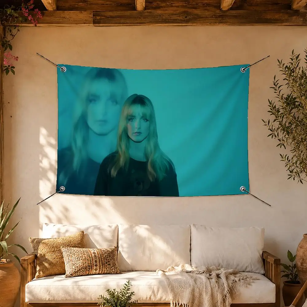 Hot Actress Mckenna Grace Flags Room Home Decor Wall‑Hanging Art Banner, Outdoor for Bedroom Party Background Decoration