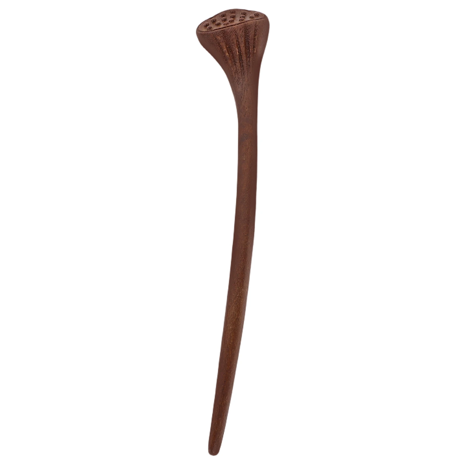 

Vintage Wooden Pins Chinese Style Folk Art Traditional Accessories for Women Retro Lotus Hair Clips Durable Hair Sticks Chignon