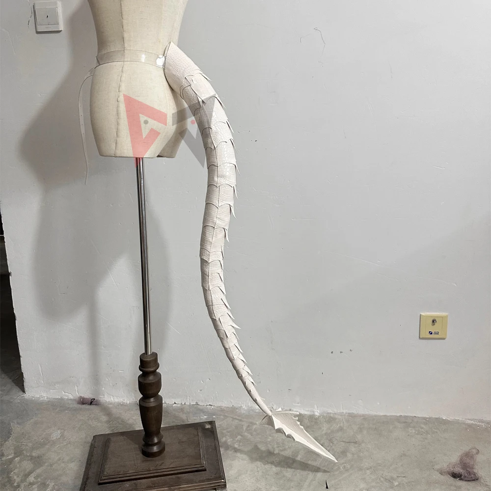 

New Fate Grand Order Elizabeth Báthory Cosplay Prop White Tail For Game Party Custom Made Costume Accessories
