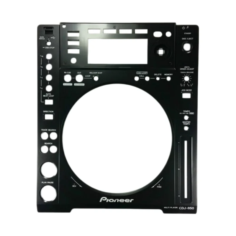 Brand New Original Pioneer Cdj850 Black Upper Plastic Shell Accessory Dnk6336