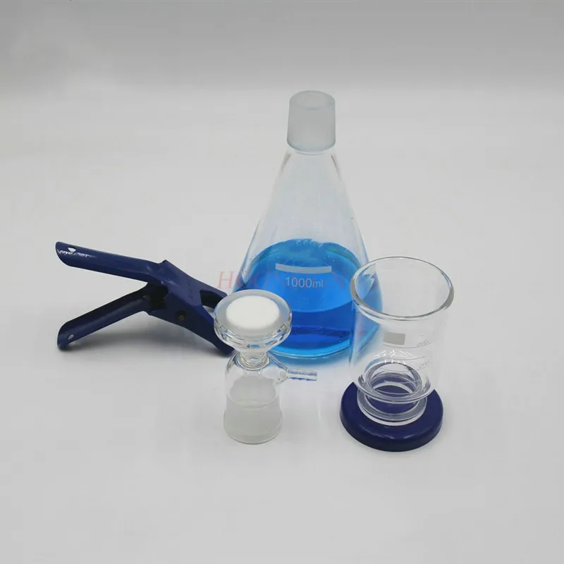 1set Sand core filtration device, high borosilicate hard glass thickening, high temperature resistant solvent glass instrument