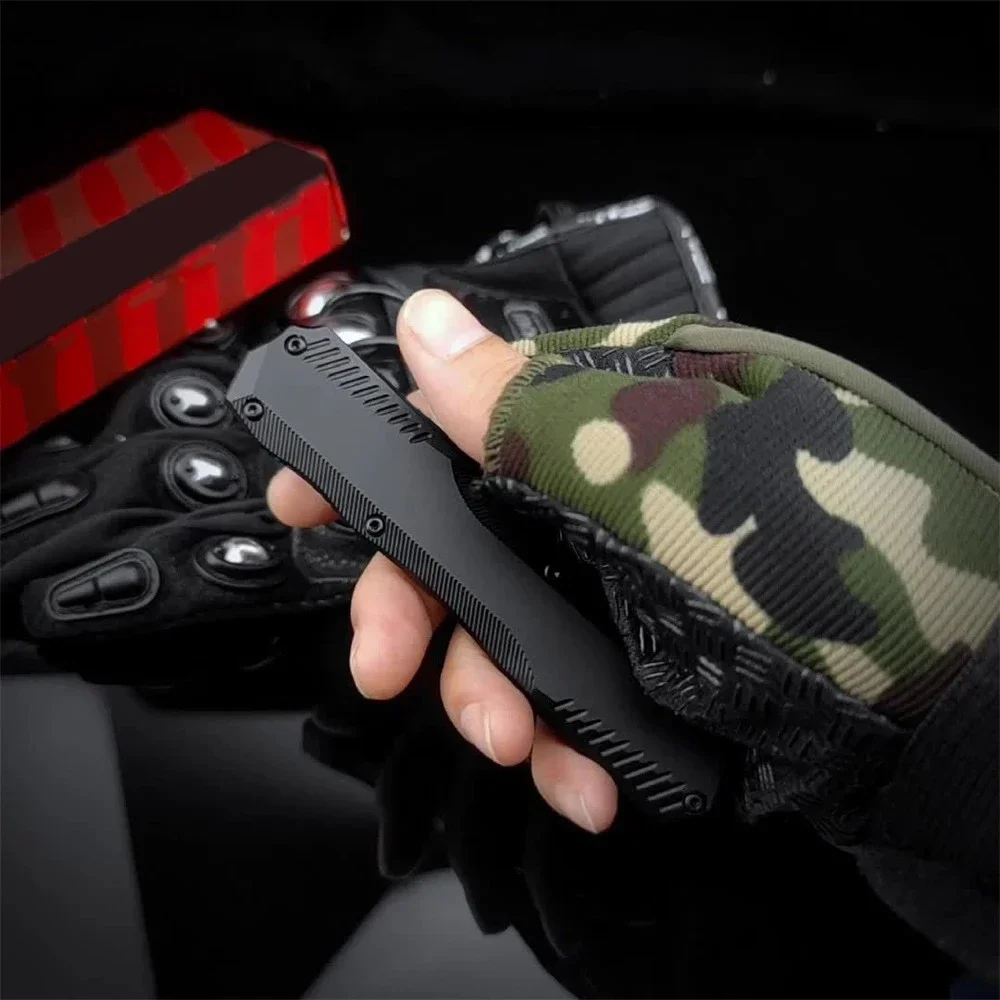 KS Livewire 9000 Pocket Folding Knfie 20CV Stonewashed Blade Aluminum Handle Survival Adventure Outdoor Hunting Tactical Knife