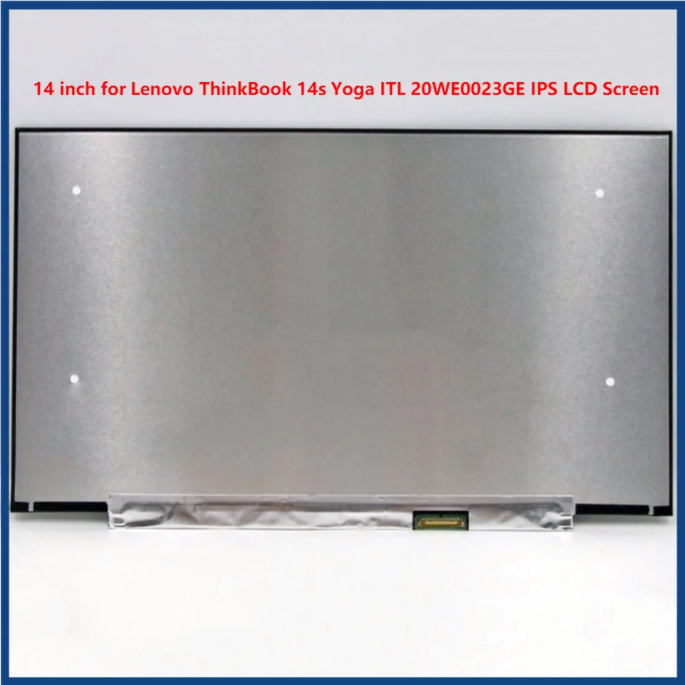 Écran LCD IPS 14 pouces pour Lenovo ThinkBook 14s Yoga ITL 20WE0023GE, panneau d'affichage FHD 1920x1080 EDP 30 broches