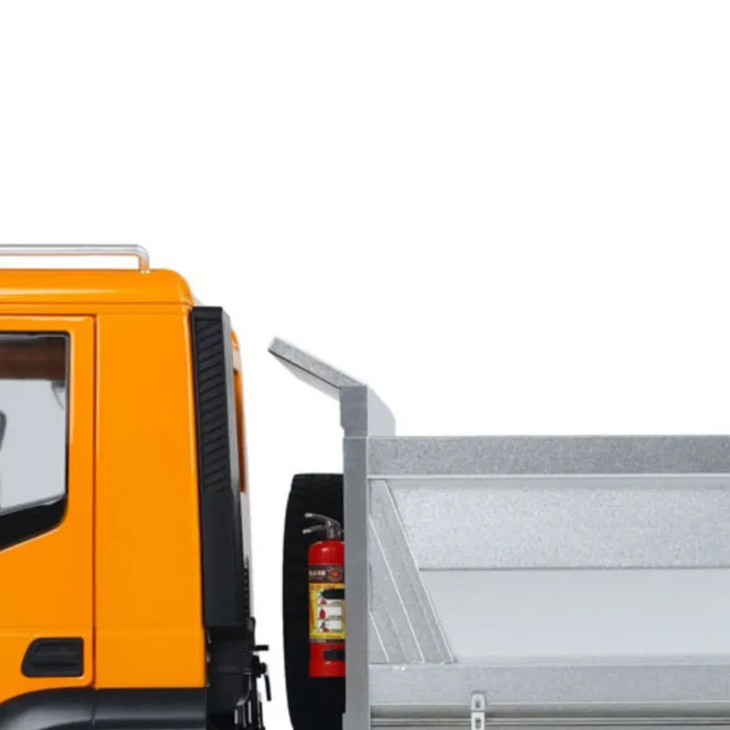 

Металлический радиоуправляемый гидравлический самосвал-игрушка 1/14 6x6 с 2-скоростной коробкой передач, светом и звуком, управляемая модель-конструктор