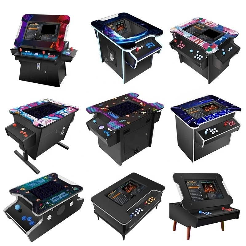 

Hot Sale Classic Cocktail Arcade Cabinet - Vintage Style Multi-Game Table