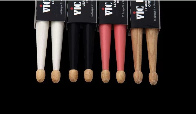 Professionelle Vic Firth Drumsticks 5A 5B 7A 2B Hickory Drum Sticks für Jazz Rock Langlebiges Musikinstrument – Detail 2