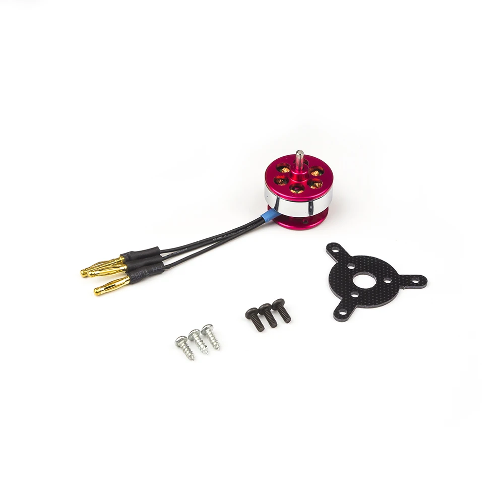 RC Brushless Motor C10 1404 2900KV 2.0mm Shaft Outrunner Brushless Motor for RC Airplane Model Plane Multicopter Helicopter