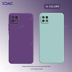 Original Liquid Silicone Phone Case for Samsung Galaxy A22s 5G 6.6