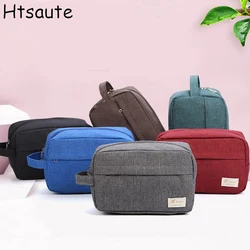 Women Cosmetic Bag Large Capacity Waterproof Handbag Portable Toiletry Wash Beauty Essential Makeup Bag Men's Travel Organizers