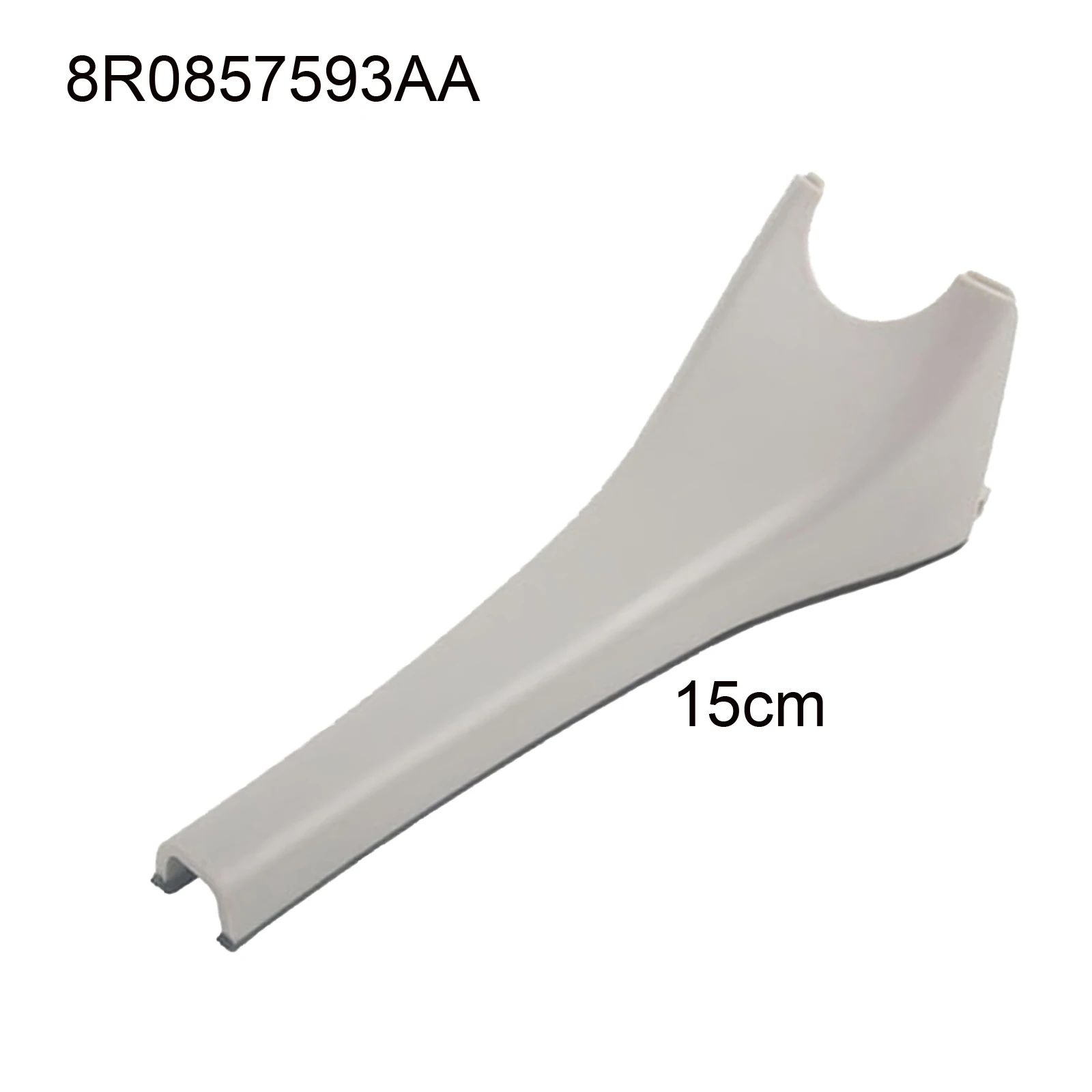 Car Accessories 15cm 15cm Trim Cover Automotive Trim Cover Plastic 15cm 8R0857593AA Direct Replacement Fitment For A7