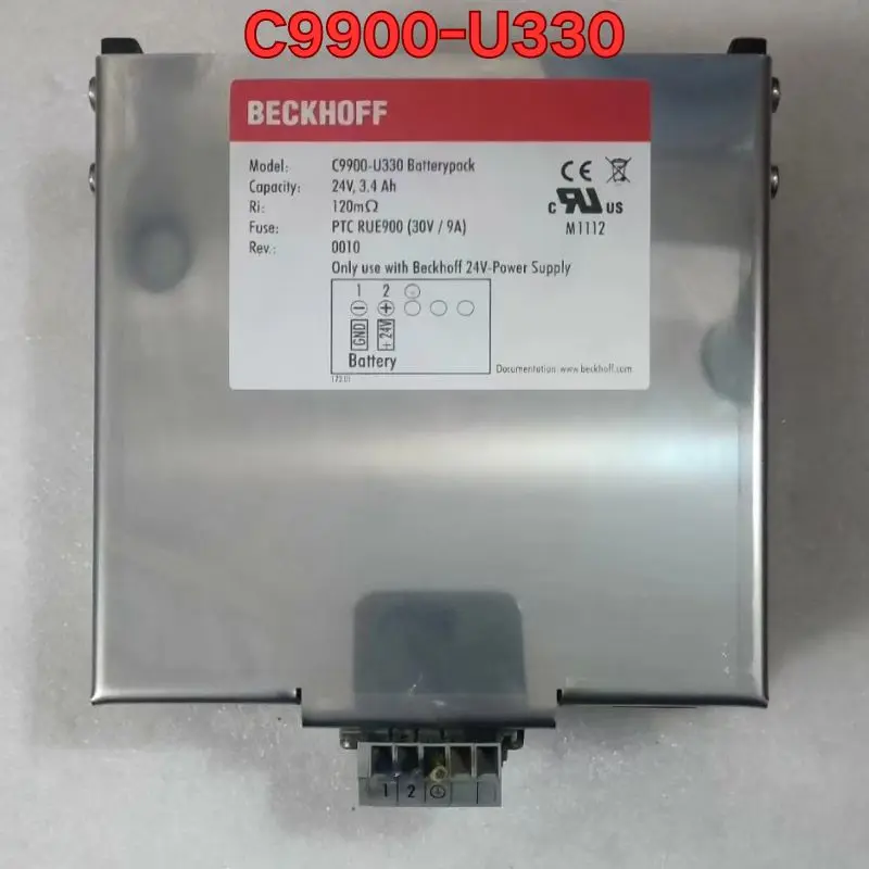 

Second-hand Beckhoff module C9900-U330 function test is normal