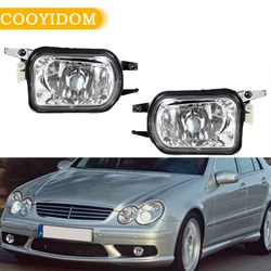 COOYIDOM Bumper Fog Light Driving Foglamp Without Bulb For Benz W203 C230 C240 C320 C350 W215 CL500 CL600 W209 CLK320 CLK500