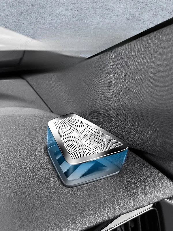L-LHD Stainless Steel Air Vent Outlet Trim Cover Dashboard Dust Protector for Volvo S60 V60 XC60 Car Interior Accessories