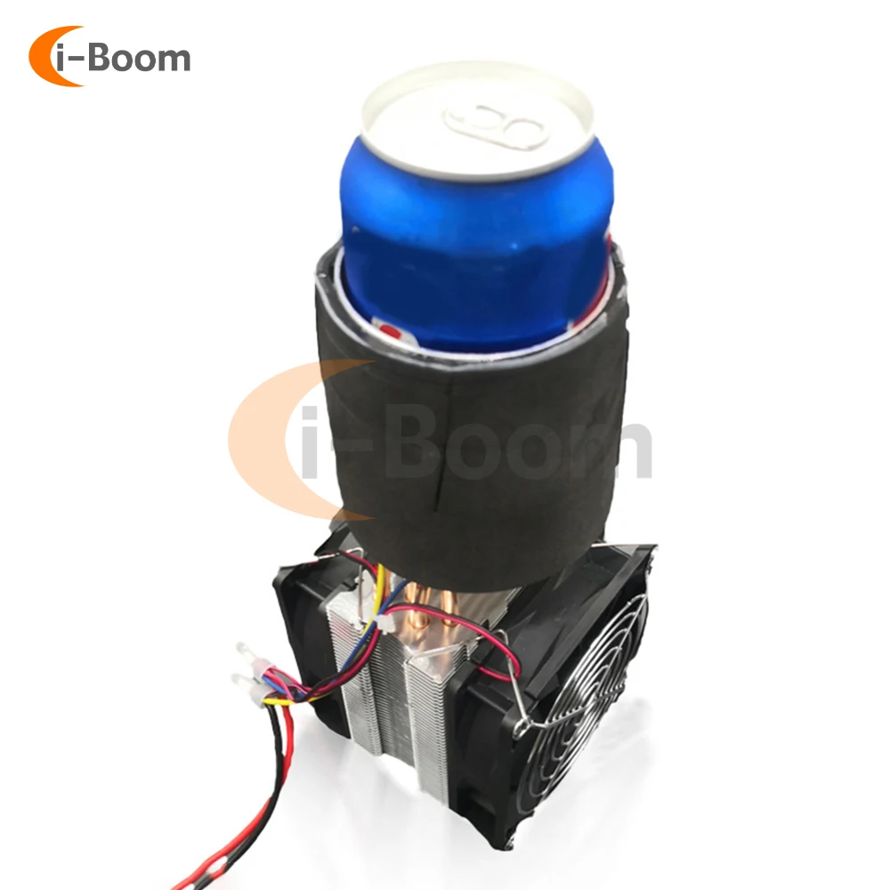 12V Mini Refrigerator Semiconductor Refrigeration Cup Desktop Ice Maker Cooler Cup Fast Cooling Noiseless DIY Module