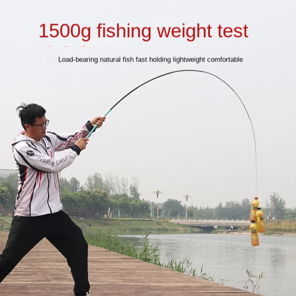1.8-3.6m Telescopic Fishing Rod  Glass Fibre Fishing Pole Casting Rod Fishing Rod Reel Set Lure Set Hooks Feeder Rod Combo view 6