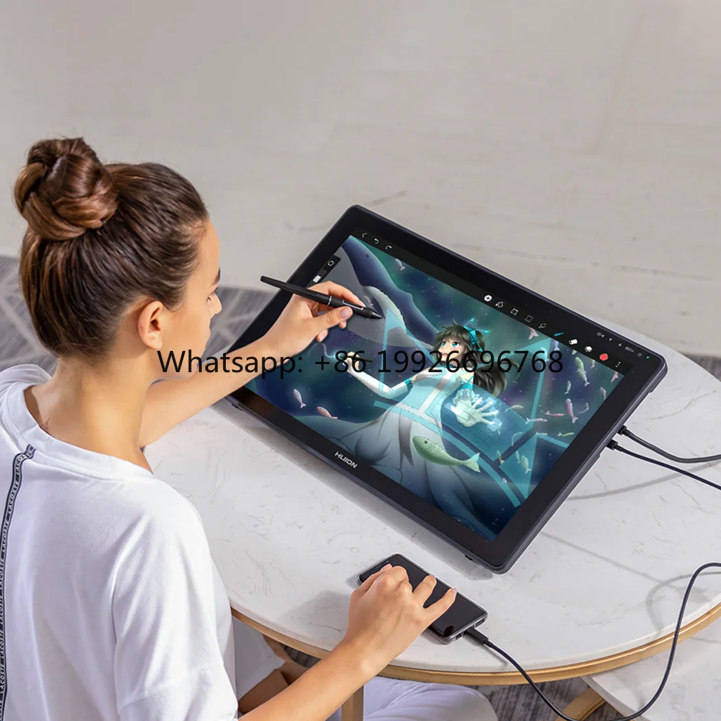 22 Digital Pen  21.5 Inches Touch Screen USB Resolution Drawing Tablet