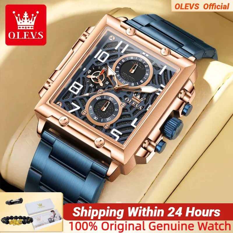 

OLEVS 2958 Men Watch NEW Fashion Men's Quartz Watch Digital Multifunctional Seconds Dial High Quality Watches for Men