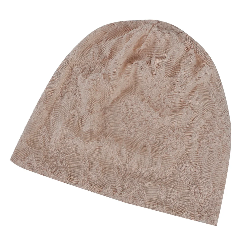 

1pc Lace Maternity Hat For Women Summer Spring Thin Breathable Confinement Nurse Cap Solid Color Apricot Lightweight Durable