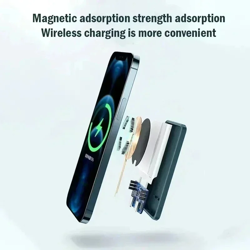 Xiaomi Brand Large Capacity 50000mAh 15W Fast Charging Wireless Magnetic Power Bank Portable Battery Pack For iPhone 17 Samsung - Image 6