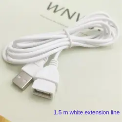 Beige White Data Line Wide Scope Of Application Spare Parts Extension Cord Usb Male To Female Usb Male To Female Extension Cable