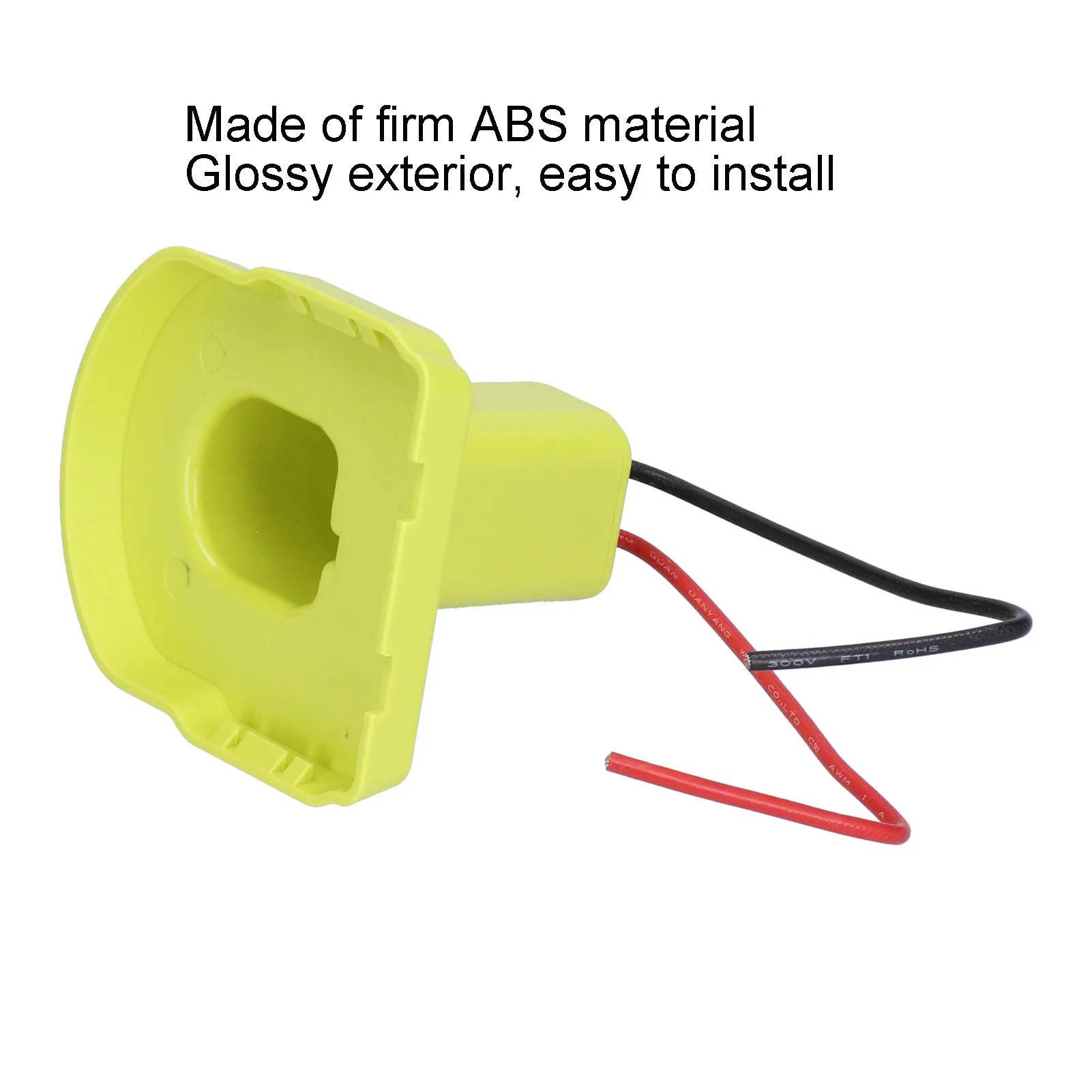 محول إخراج ذاتي الصنع 18 فولت محول سلك واحد متوافق مع بطاريات الأدوات الكهربائية RYOBI لمشاريع تحسين المنزل