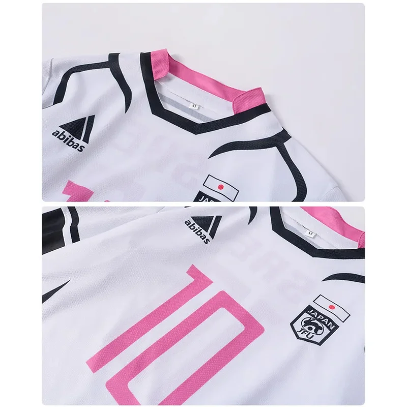 Japón Anime Blue Lock Itoshi Sae disfraces Cosplay Shidou Ryuusei Jersey Oliver Aiku camiseta de fútbol U20 uniforme de fútbol blanco