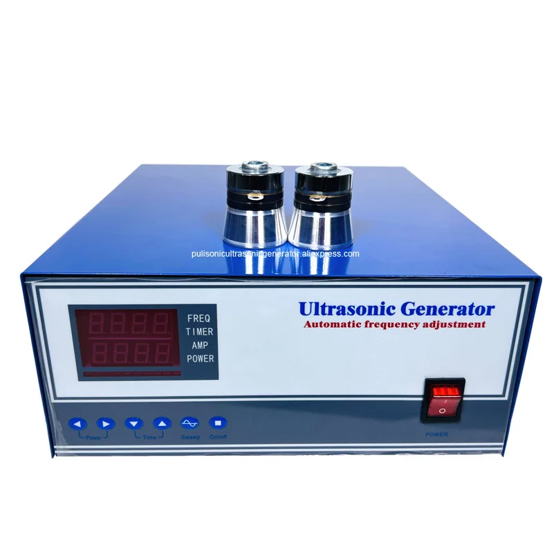 1200 W industrielle Ultraschallreiniger-Powerbox mit variabler Frequenzsteuerung (28 kHz–40 kHz)