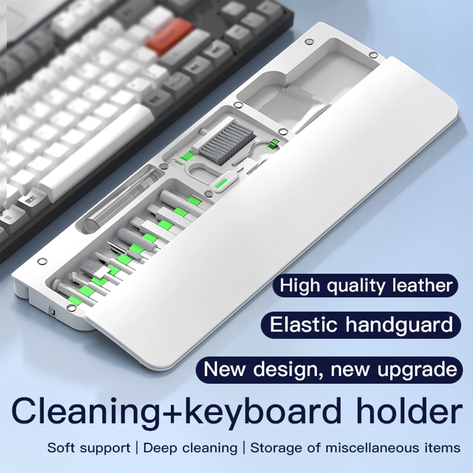 Podkładka pod nadgarstki z ABS – Keyboard Wrist Pad Leather recenzja i cena