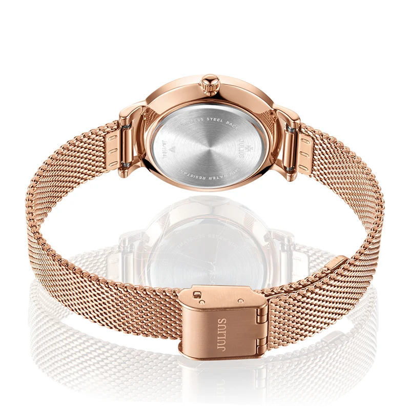 Julius Watch Female Simple Fashionable Trendy Waterproof Pointer style Quartz Women's Watch Gifts for Woman 1164
