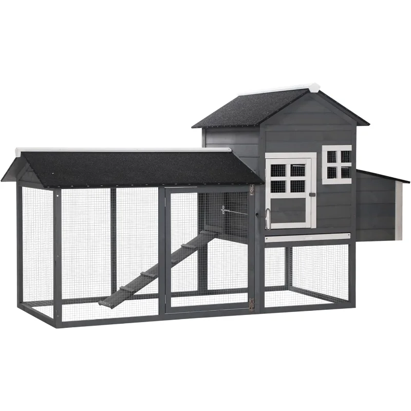 Pawhut 84" Wooden C…