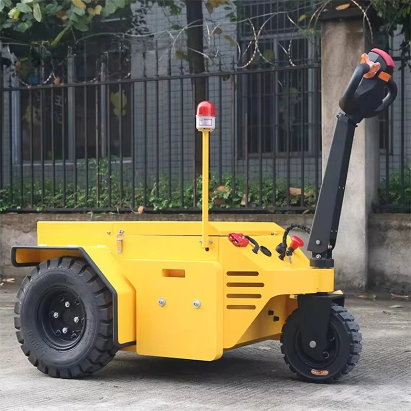 Compact Tow Tug, Electric Trailer Mover, Tugger Train Cart for Storage