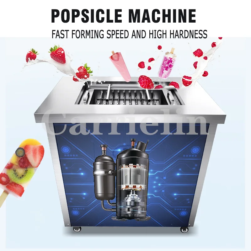 Popsicle Machine Small Commercial Popsicle Making Machine Supermarket Convenience Store Single Double Mode Ice Cream Machine