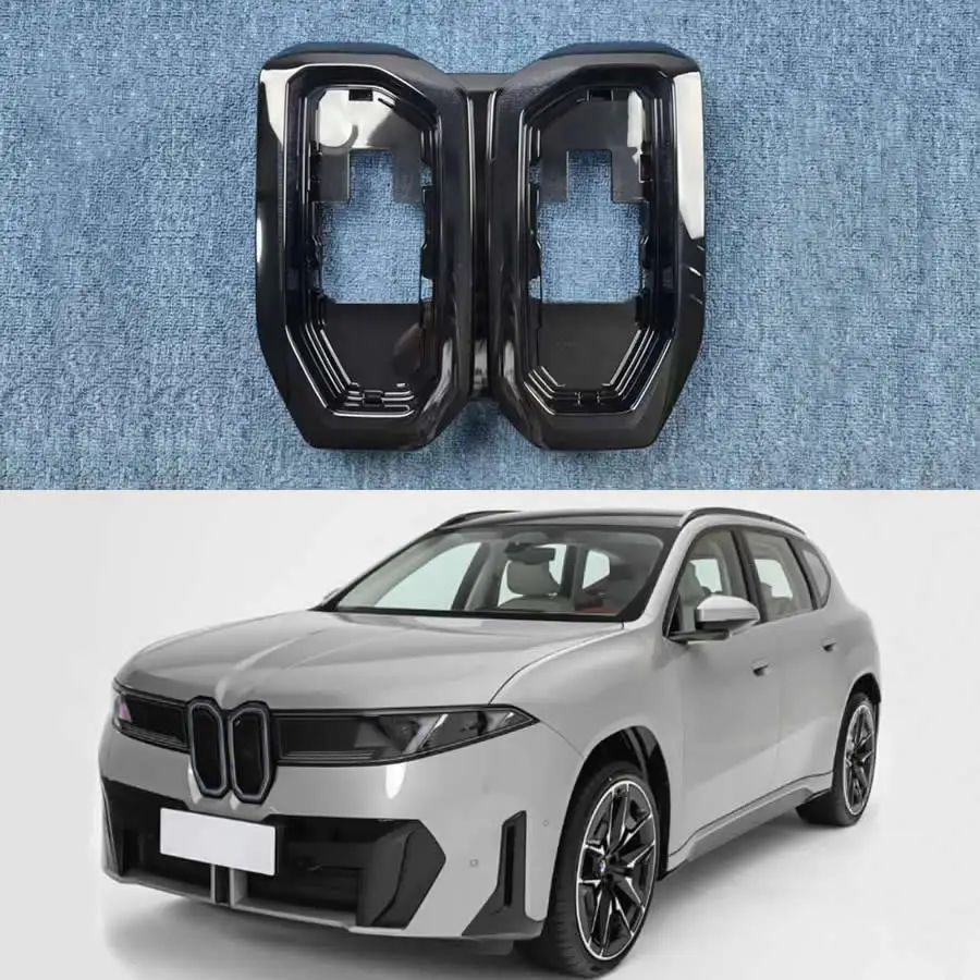 For BMW IX3 2026 Car Accessories Grille Light  Cover Lens Grillelamp Shell Replace Original Lampshade Plexiglass