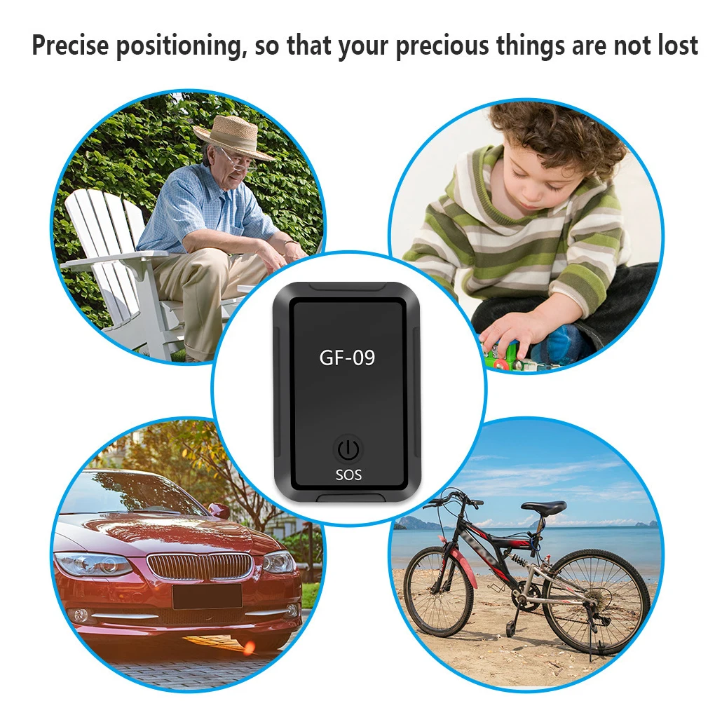 Car Tracker Anti-theft Anti-lost Locator Lightweight Real-Time Tracking Device Magnetic Auto Position Trackers for