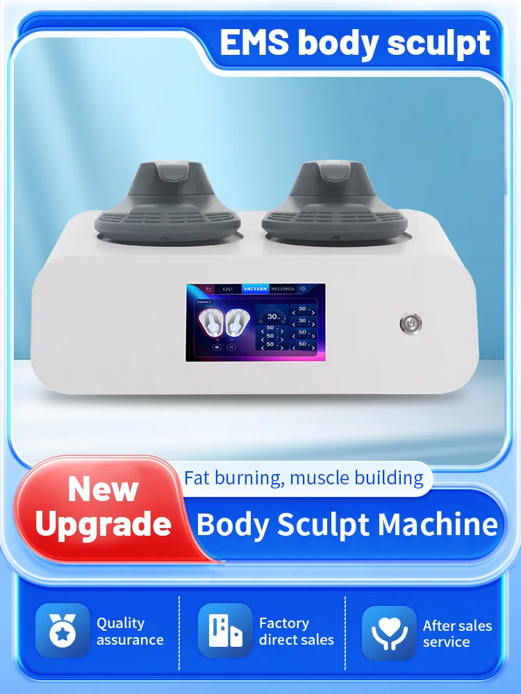 Mesin Pembentuk Tubuh Profesional 15 T EMS 6500W Teknologi Hi-emt Stimulasi Otot Pelangsing Myoslim untuk Salon RF