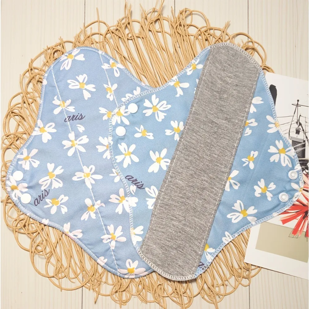 حفاضات الكبار القابلة لإعادة الاستخدام غير قابلة للانزلاق بطانات اللباس الداخلي القطنية الناعمة لكبار السن تمنع تسرب البول سراويل قابلة للغسل