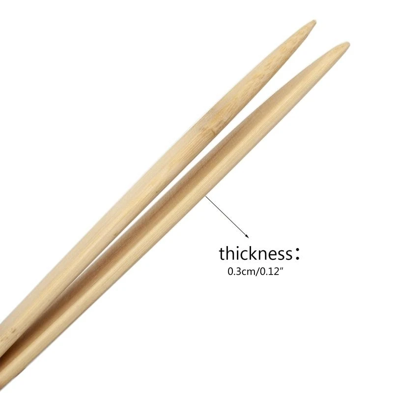 Q39B 1 Set Bamboo Point Tuner Seam Creaser Creases Sewing Tool for Patchwork Crimping, Seam Presser Tool for Sewing Quilting