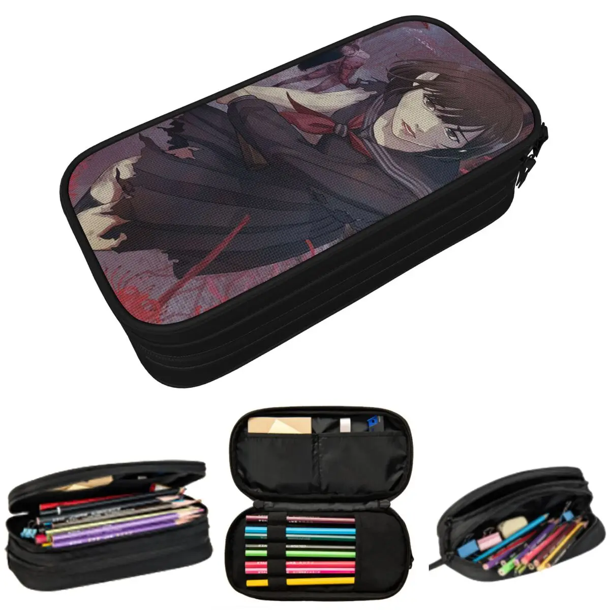 

Пенал Silent Hill F Hinako для детей, школьный пенал для ручек, сумка для канцелярских принадлежностей, держатель для ручек