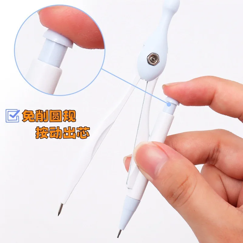 2Sets 2B automatic pencil for students' drawing exams geometry box  ruler math  maths  geometry set  mathematical set