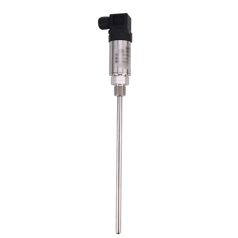 4-20mA to 0-10V to RS485 Temperature Transmitter DC 24V Temperature Sensor PT100 0-500C SS304 Hirschmann Temperature Transmitter