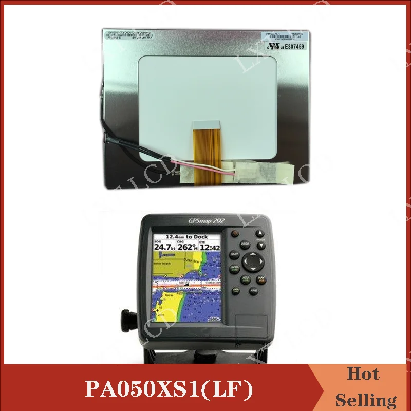 Original 5 Inch PA050XS1(LF) PA050XS1 LCD Display Screen LF For Garmin GPSmap 292 292c 298 392 398 492 498 LCD Module
