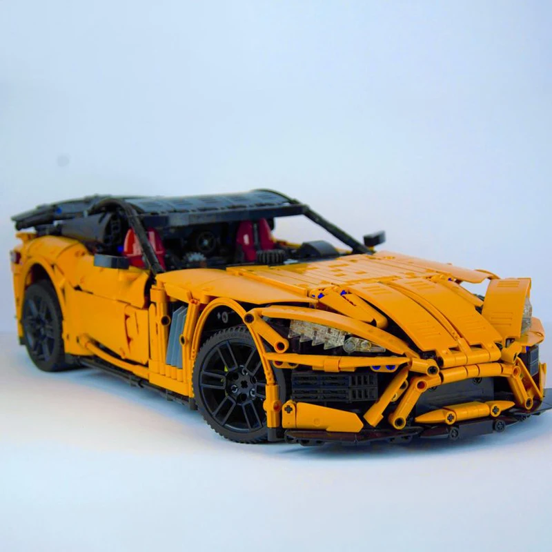 NEW Apricus V8 3254PCS Supercar Model  Buiding Kit Block Self-locking Bricks Birthday Christmas Gift