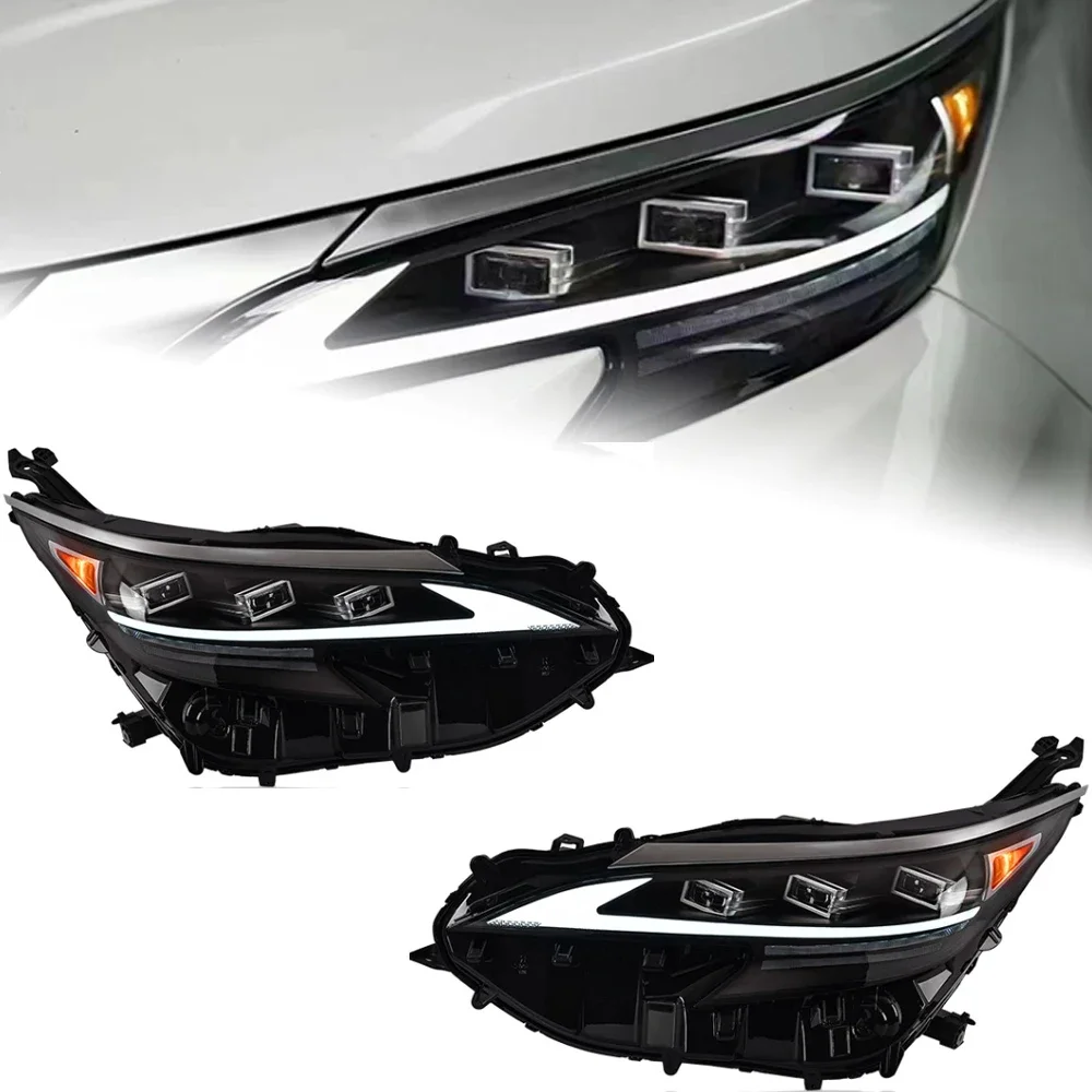 Car Lights For Toyota Sienna Headlights 2021-2023 Sienna LED Headlight DRL Signal Hid Bi Xenon Auto Accessorie
