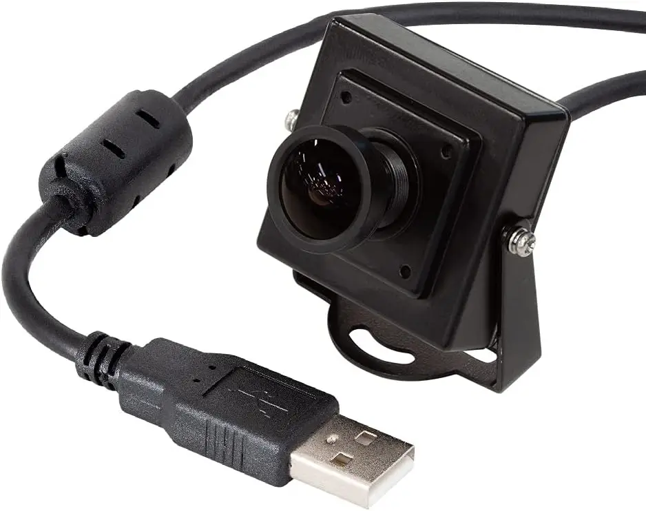4K USB Webcam with 16MP Wide Angle Lens