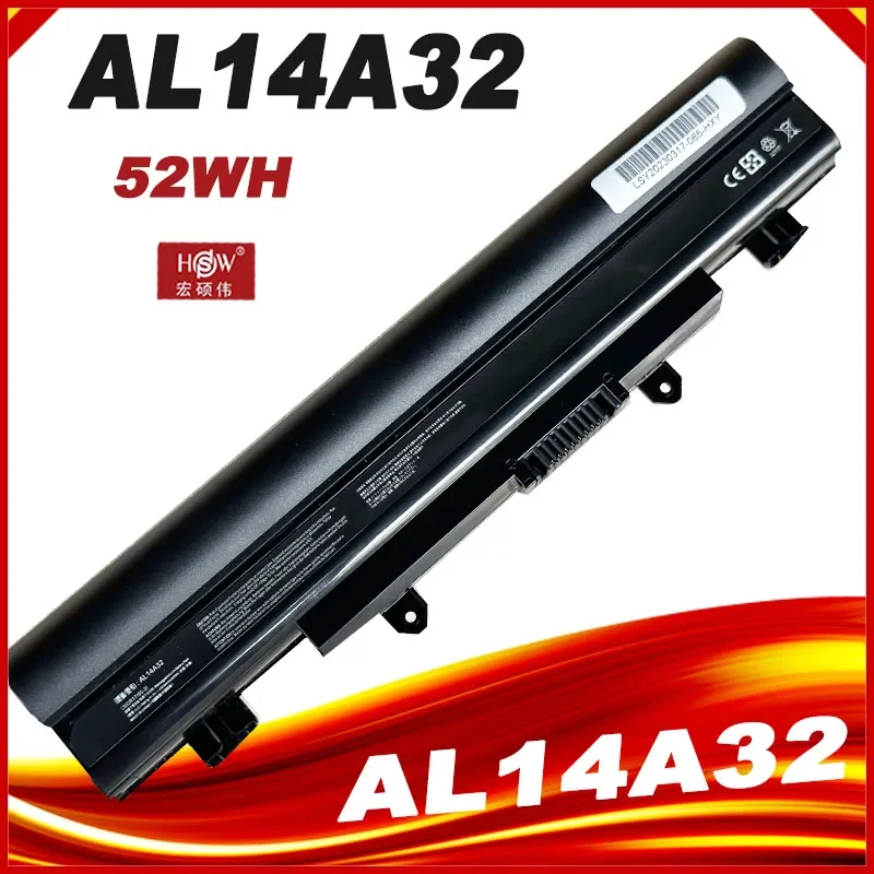 AL14A32 Laptop Battery For Acer Aspire E1-571 E1-571G E5-421 E5-471 E5-511 E5-571 E5-531 E5-571P E5-521 E5-551G V3-472 V3-572