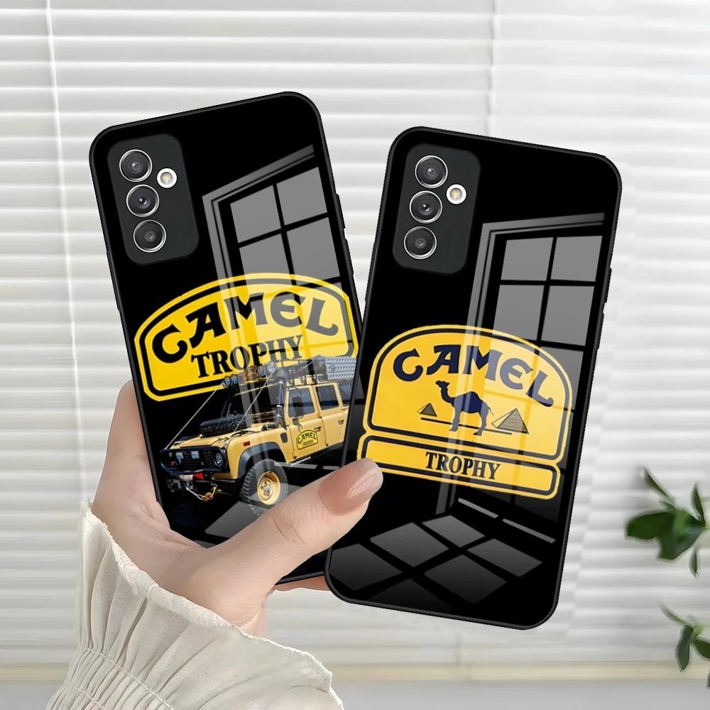 Camel Trophy Land Rover Phone Case for S24 Ultra Samsung S23 S22 S20 Fe S21 Plus Galaxy A54 A34 A24 A53 Note 20 Glass Cover